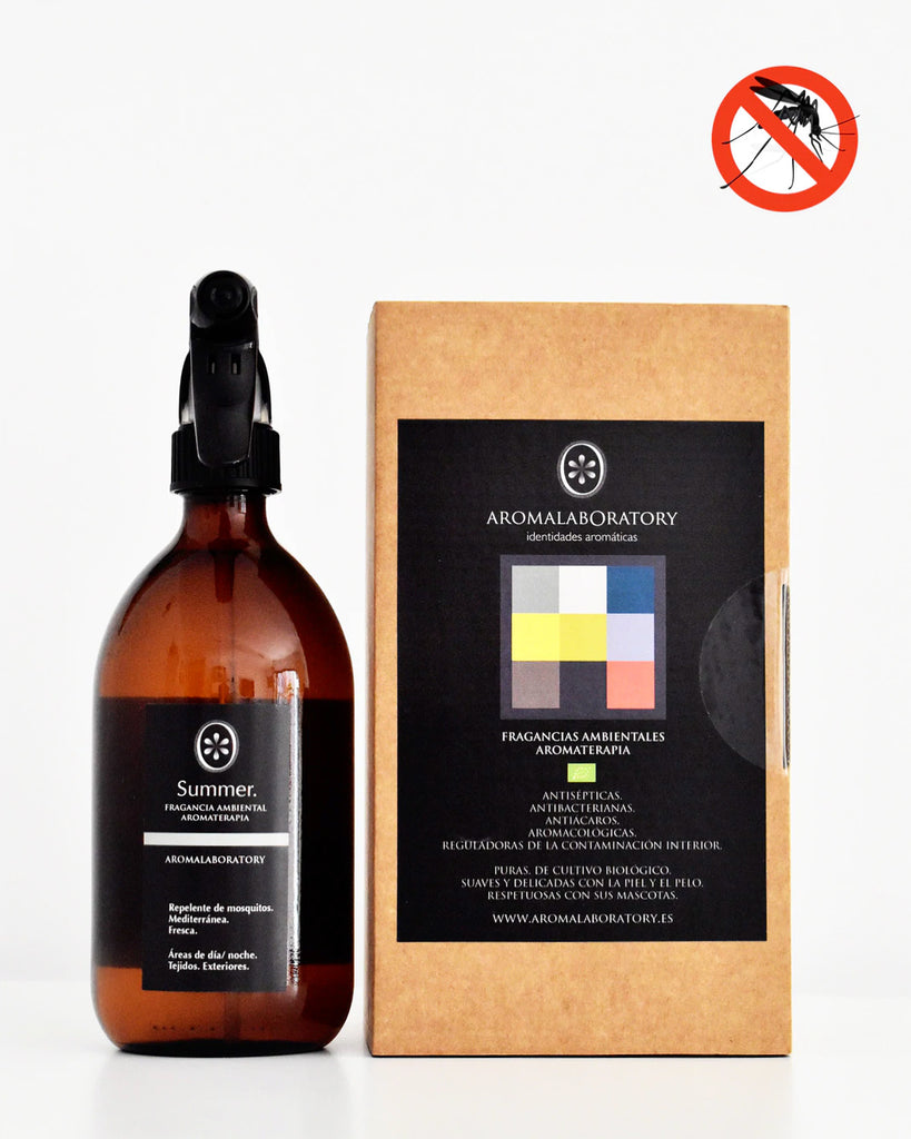 Organic Mosquito Repellent. Aromatherapy Room Scent. SUMMER. 500ml.