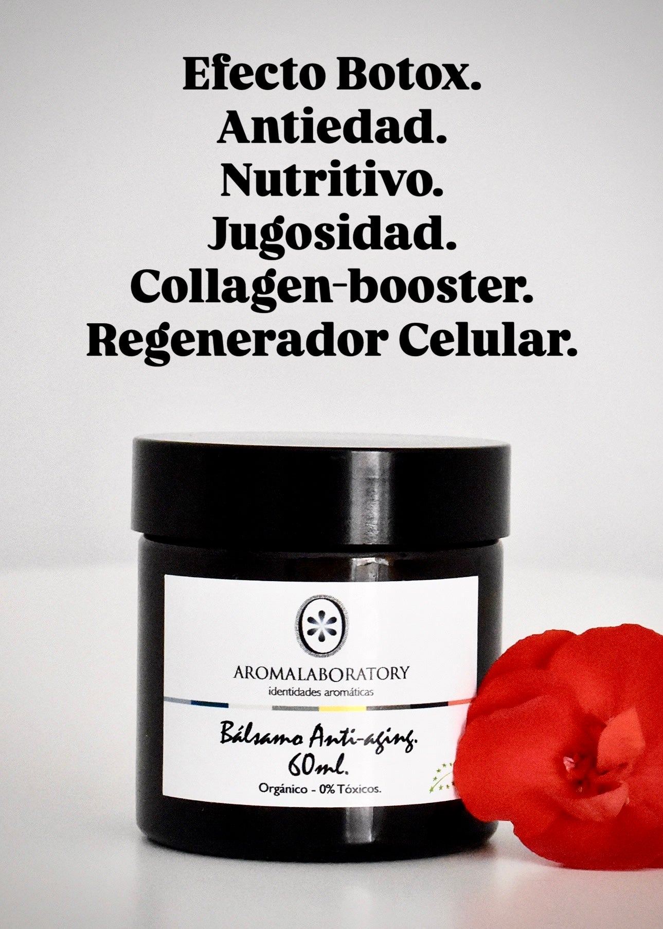 Anti-aging Face Balm BOTOX Effect. Organic. 60ml. – AROMALABORATORY