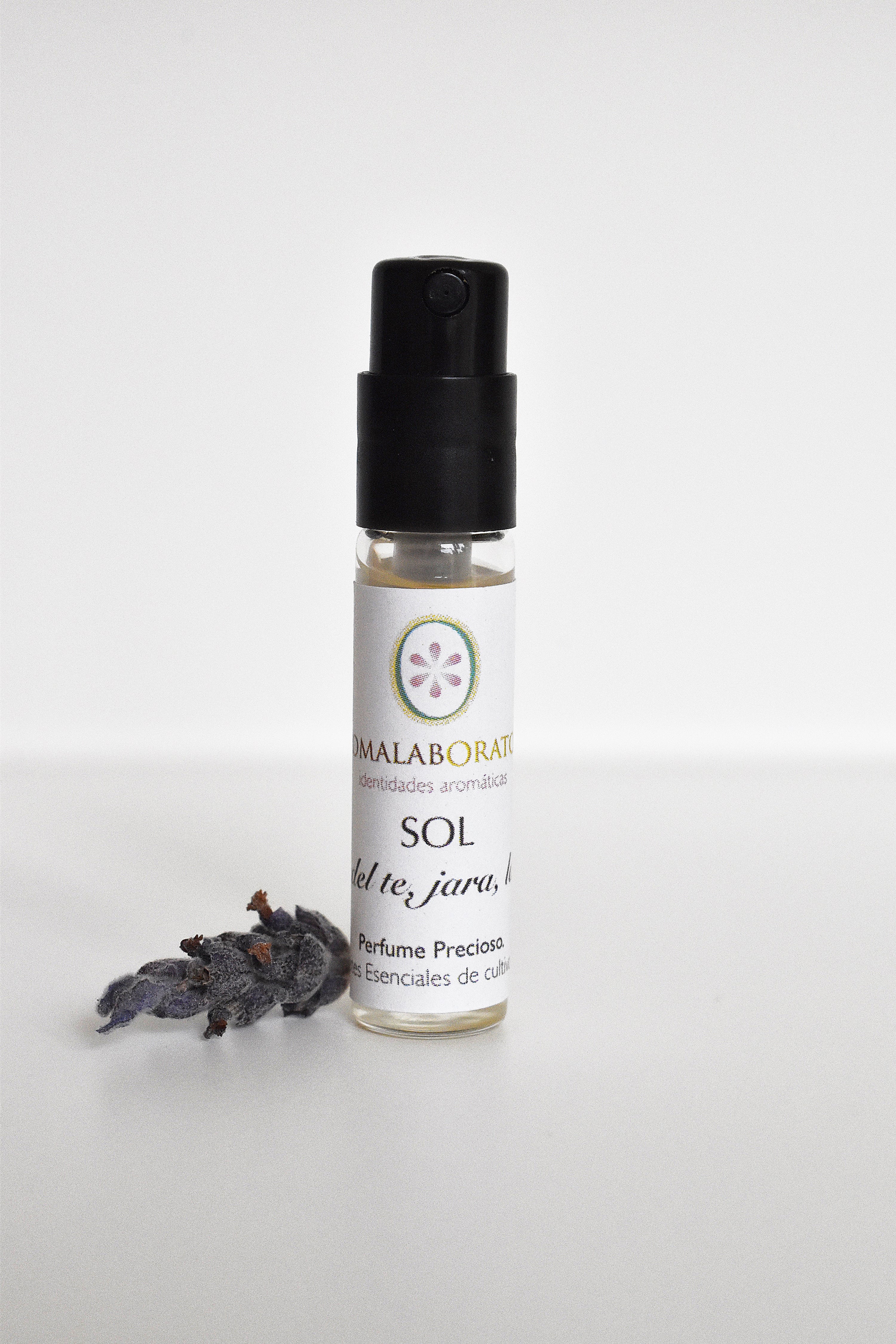 SOL. Aromatherapy Clean Perfume. Organic. 2ml.