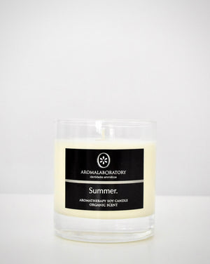 Mosquito Repellent Candle SUMMER. Aromatherapy.