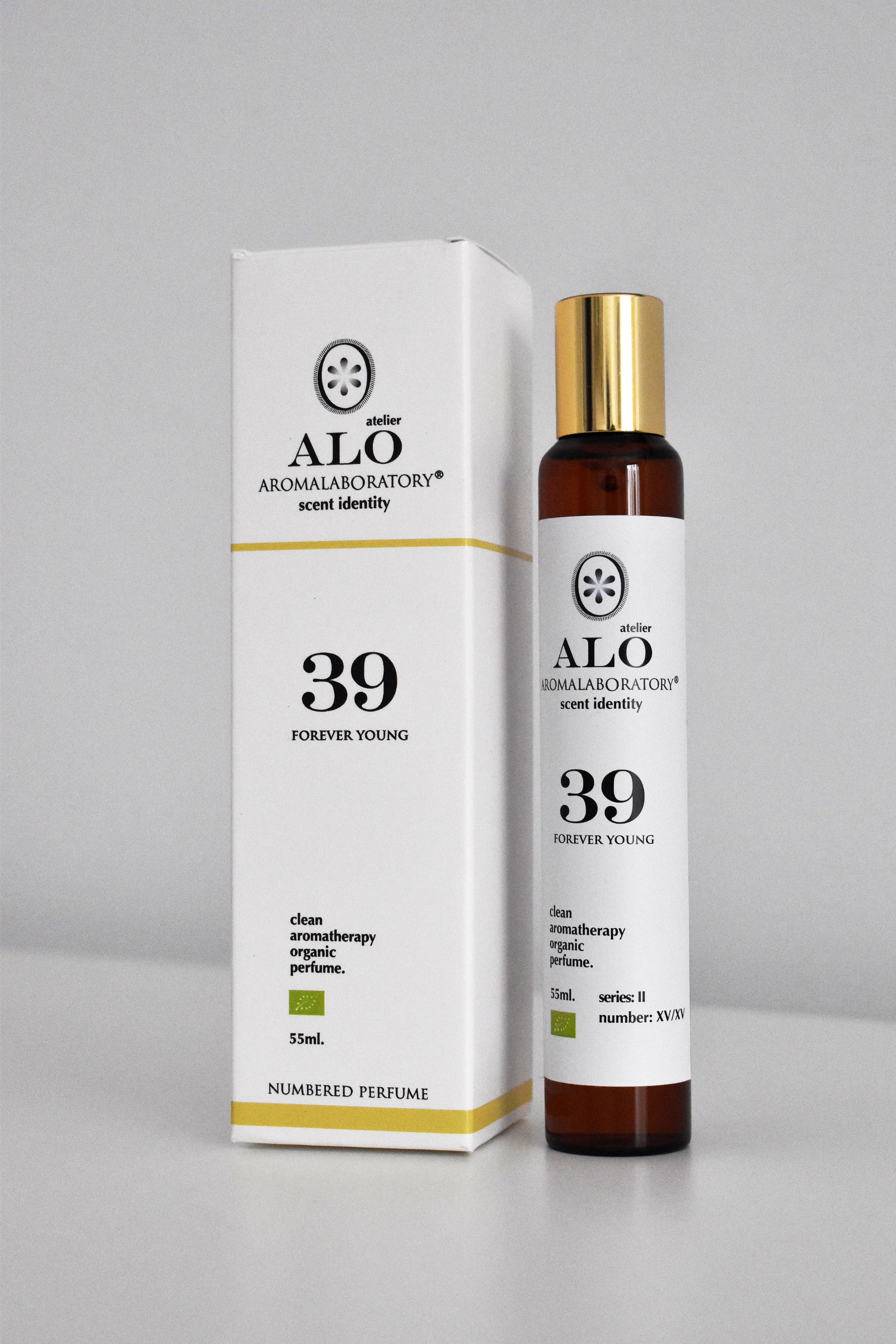 39. Aromatherapy Clean Perfume. Organic. 55ml.