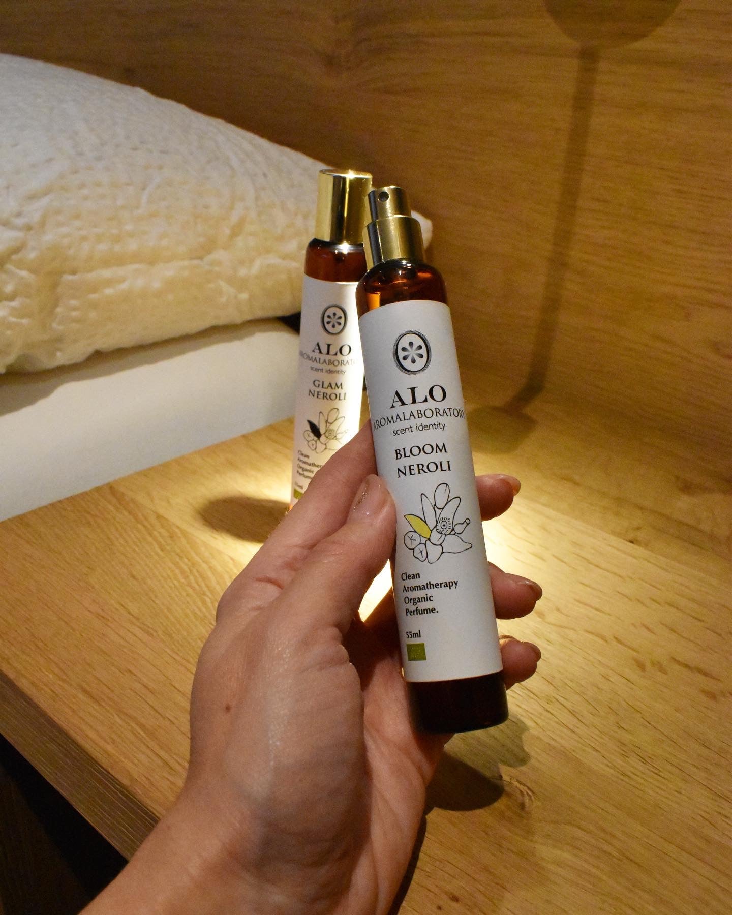 BLOOM NEROLI. Aromatherapy Clean Perfume. Organic. 55ml.