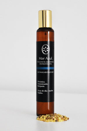 Fragancia Ambiental MAR AZUL. Aromaterapia. Ecológica. 55ml.