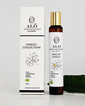 BRIGHT NEROLI. Aromatherapy Clean Perfume. Organic. 55ml.