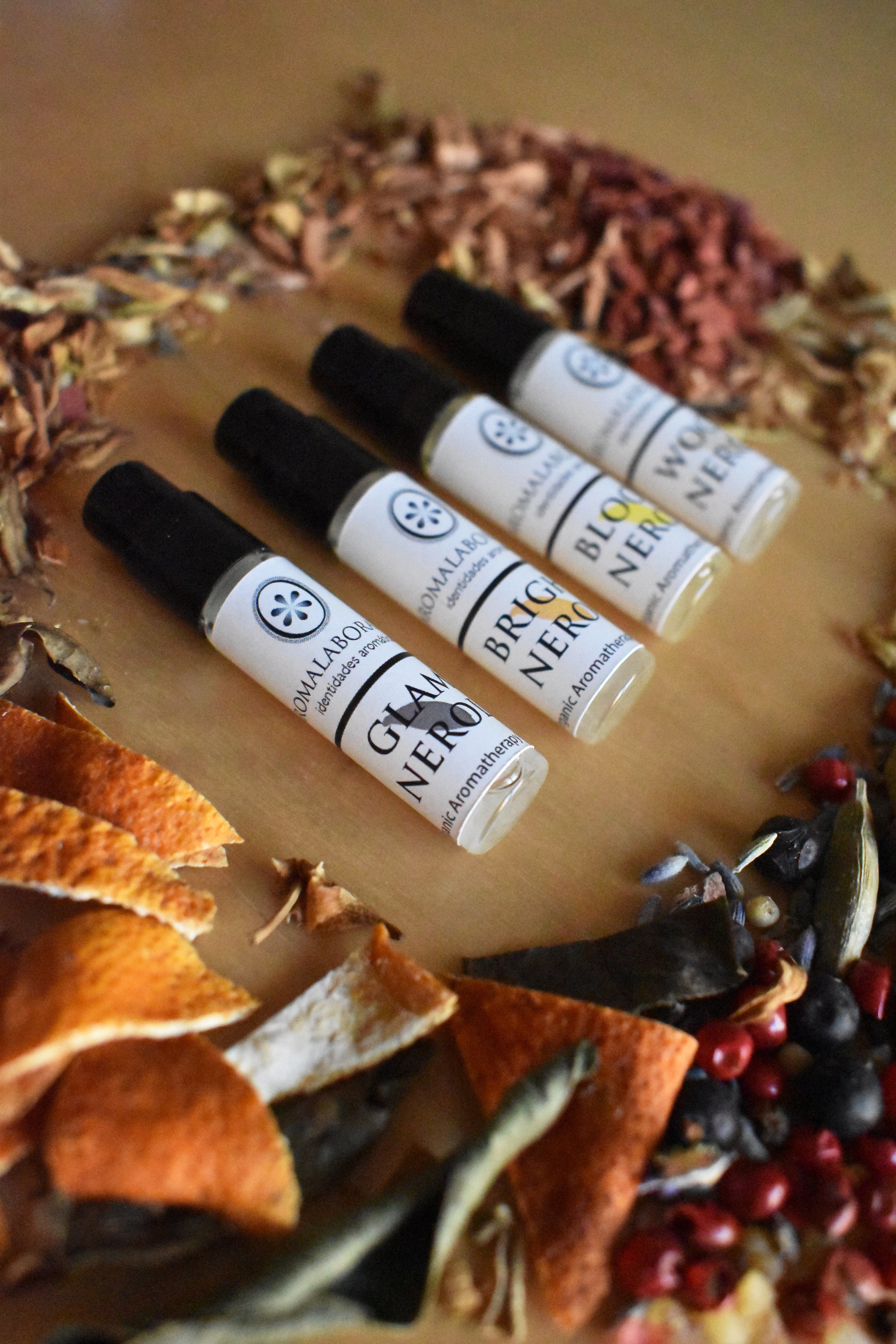 NEROLI COLLECTION. Aromatherapy Clean Perfumes. Organic. 8ml.